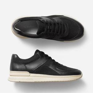 Everlane The‎ Trainer Black Sneaker Suede Size 8.5